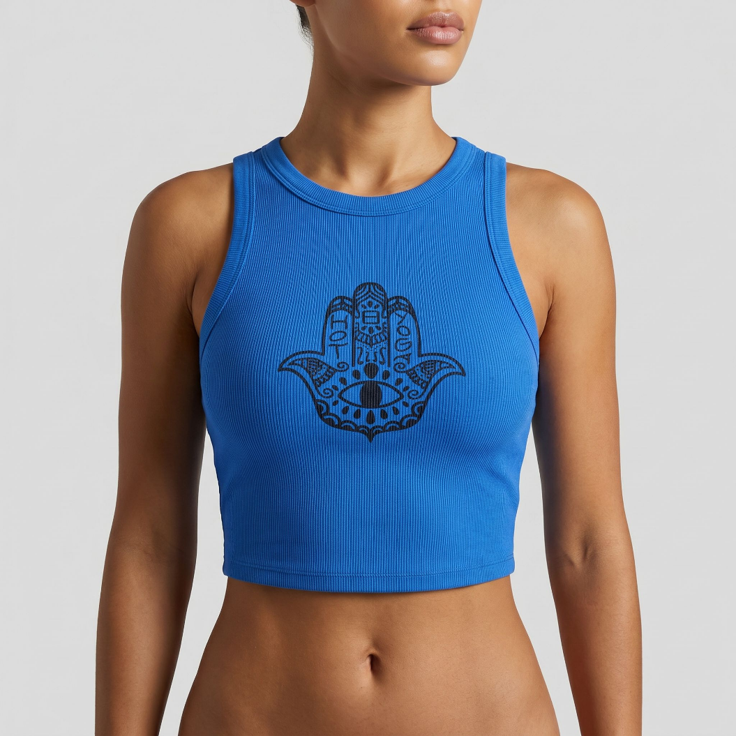 Hamsa Cropped Tank