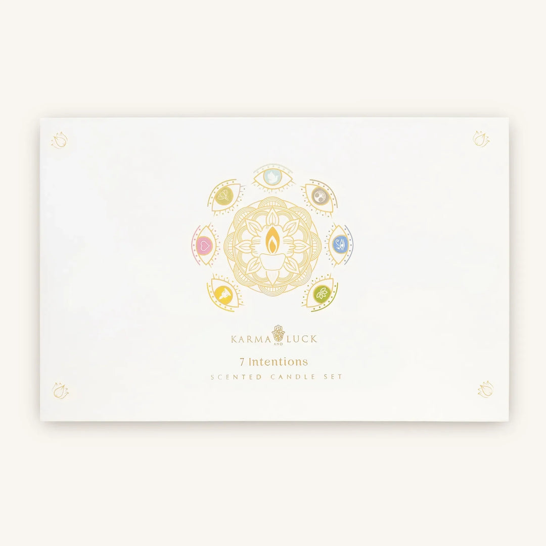Manifest Peace Seven Intention Candle Set