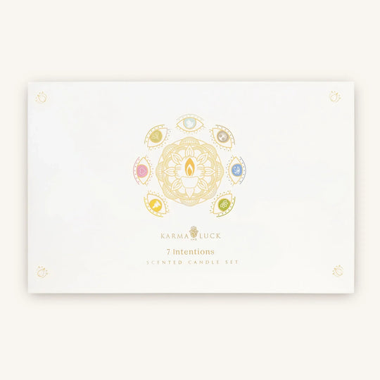 Manifest Peace Seven Intention Candle Set