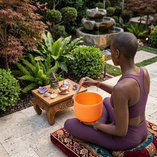 Joyful Rhythm Orange Sacral Chakra Singing Bowl