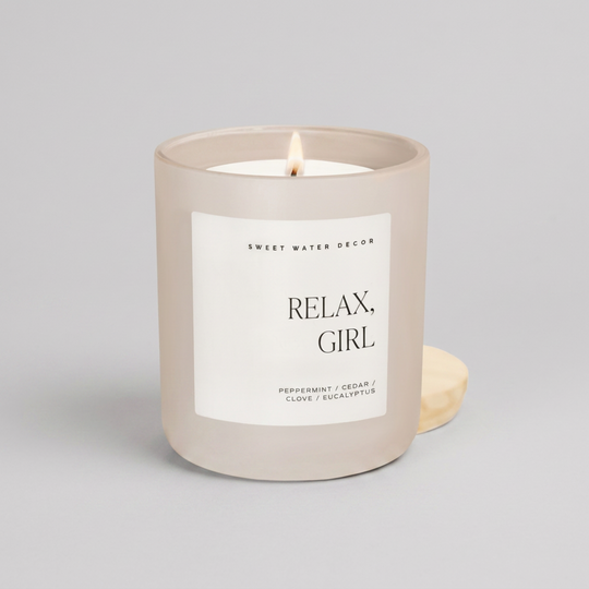 Relax Girl Soy Candle