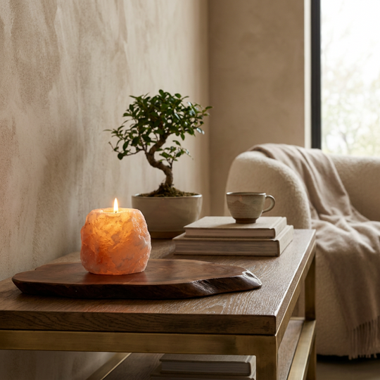 Natural Shaped Candle Holder