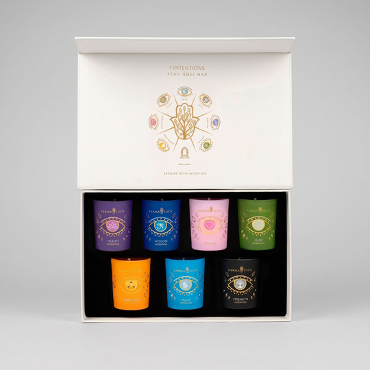 Manifest Peace Seven Intention Candle Set