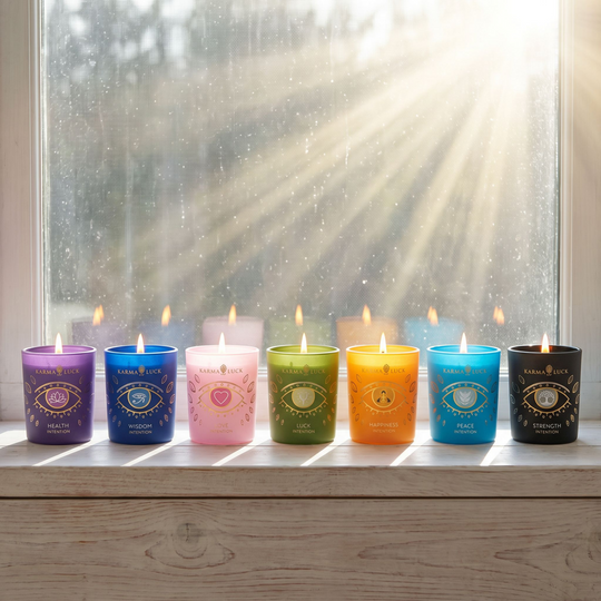 Manifest Peace Seven Intention Candle Set