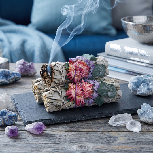 Fairy Dreams Floral White Sage Smudge Stick