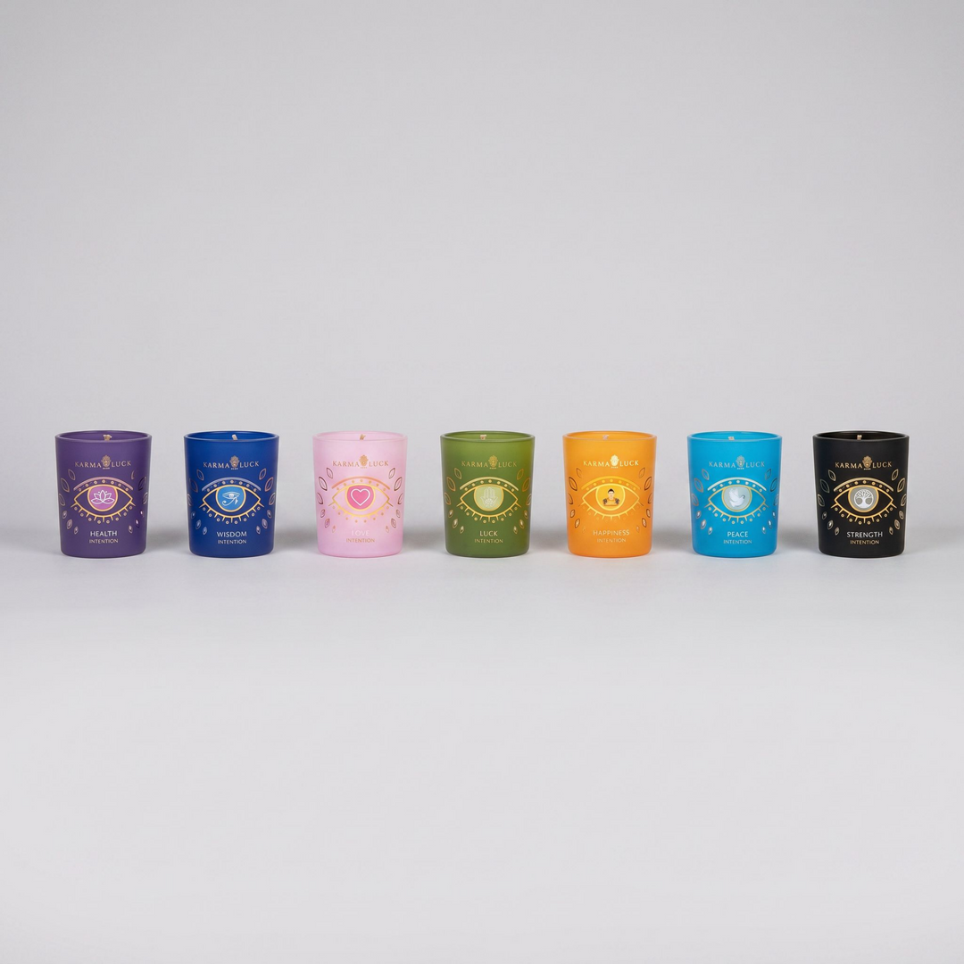 Manifest Peace Seven Intention Candle Set