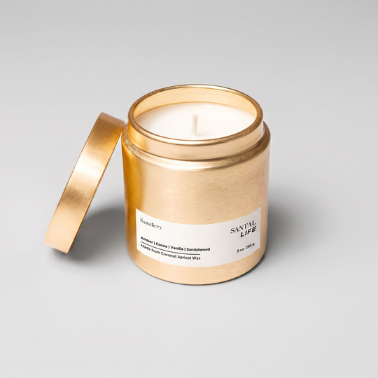 Santal Life Amber Sandalwood Candle