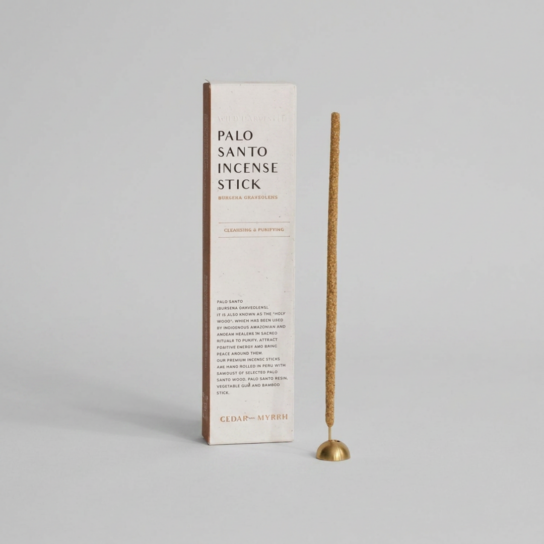 Palo Santo Incense Sticks – 7 Hand-Rolled Sticks from Peru