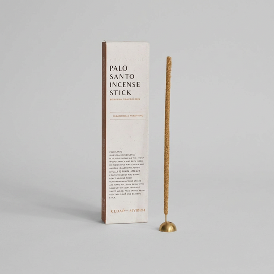 Palo Santo Incense Sticks – 7 Hand-Rolled Sticks from Peru