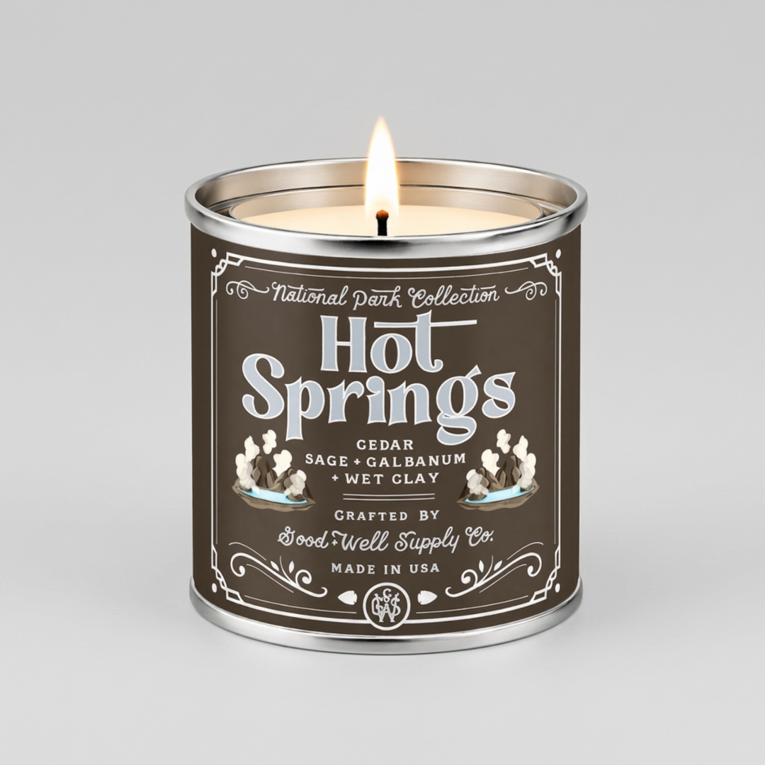Hot Springs National Park Candle