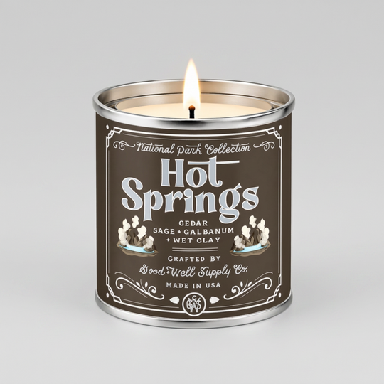 Hot Springs National Park Candle