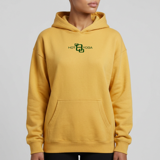 Hot 8 Yoga Essential Mustard Pullover Hoodie