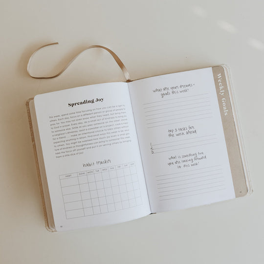 Inspirational Productivity Journal: You Are Strong & Courageous