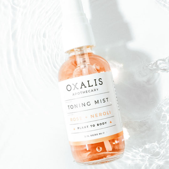 Oxalis Rose + Neroli Toning Mist