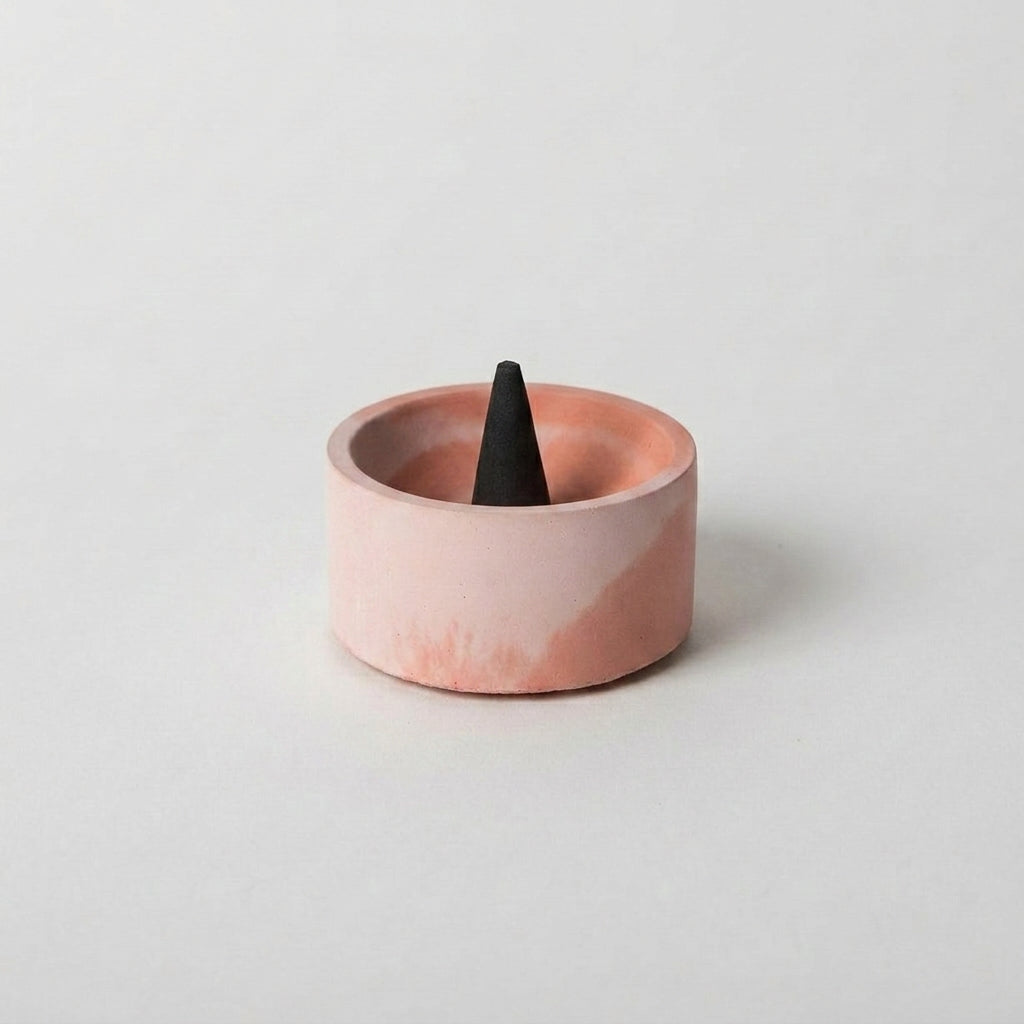 Pretti.Cool Coral Round Incense Holder