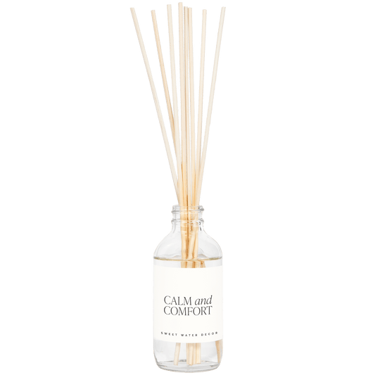 Calm and Comfort Clear Reed Diffuser