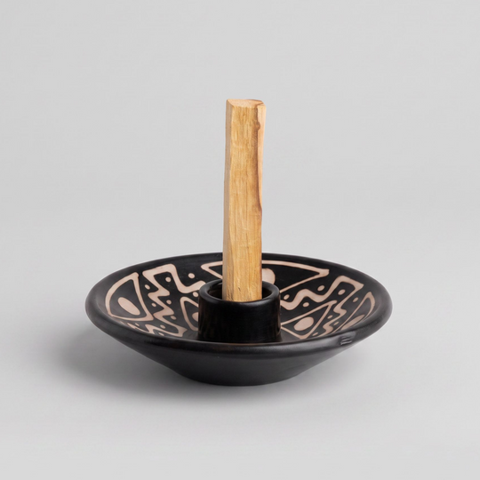 Chulucanas Ceramic Palo Santo Holder