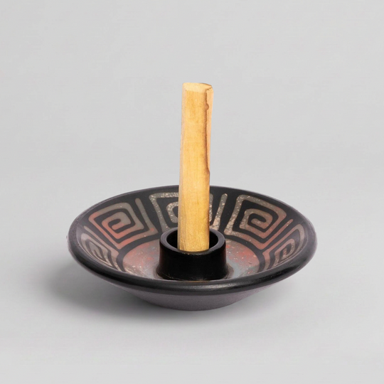 Chulucanas Ceramic Palo Santo Holder
