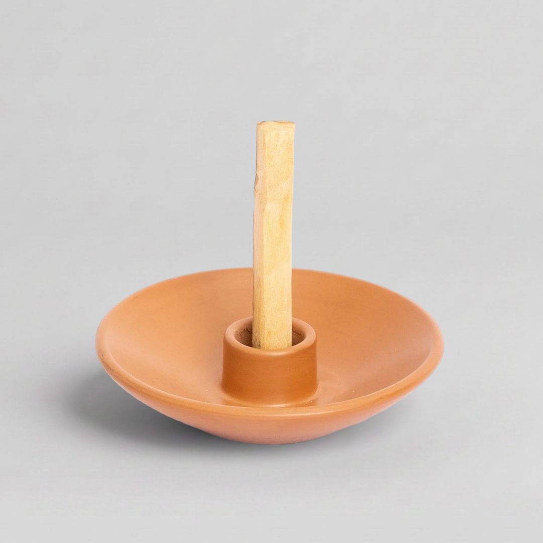 Chulucanas Ceramic Palo Santo Holder