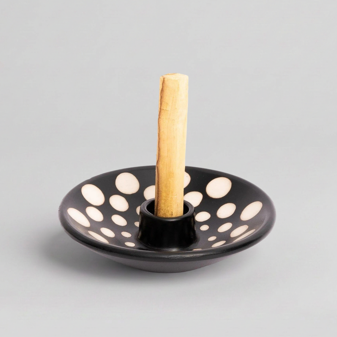 Chulucanas Ceramic Palo Santo Holder