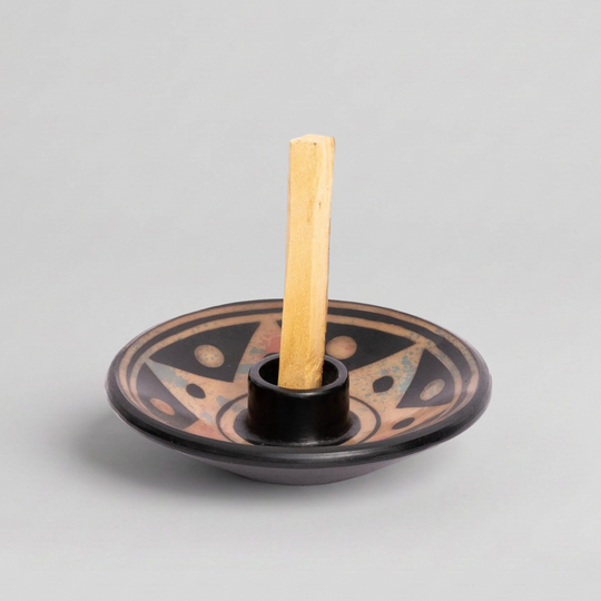 Chulucanas Ceramic Palo Santo Holder