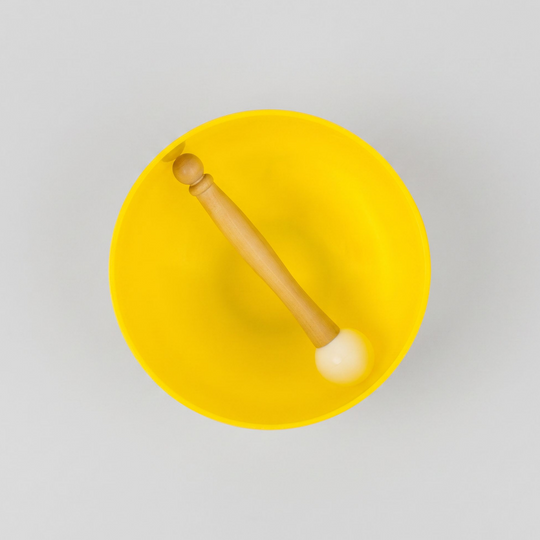 Power to Heal Yellow Solar Plexus Chakra Singing Bowl