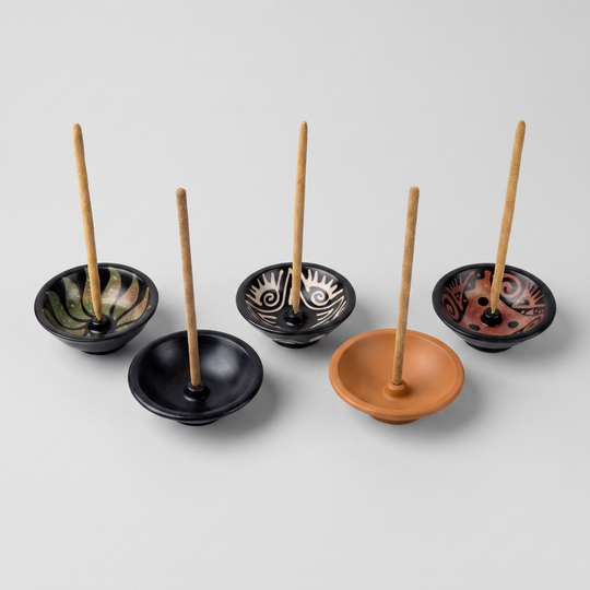 Chulucanas Ceramic Incense Holder