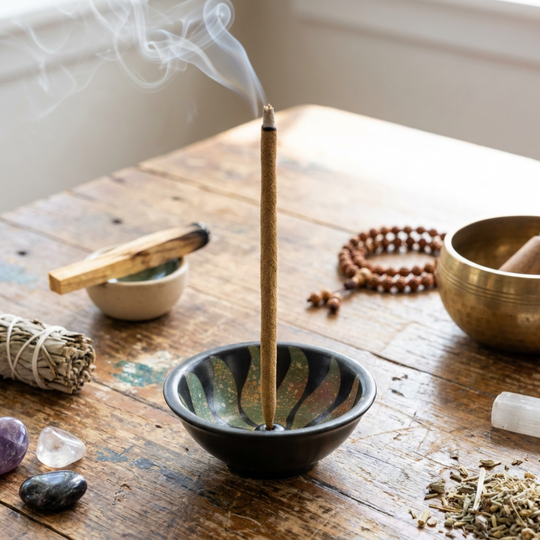 Chulucanas Ceramic Incense Holder