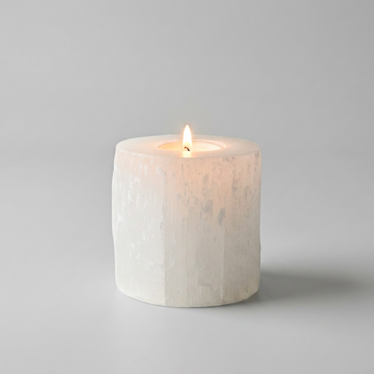 Selenite Purification Candle Holder
