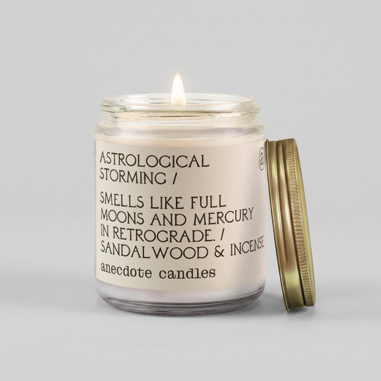 Astrological Storming Soy Candle