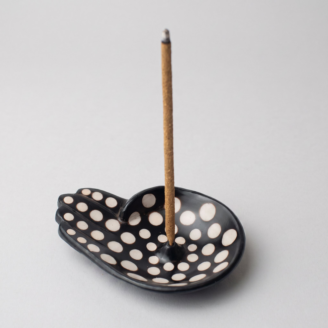 Hand Ceramic Incense Holder