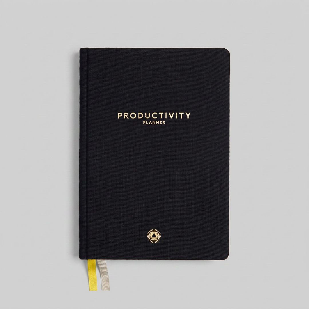 Productivity Black Planner