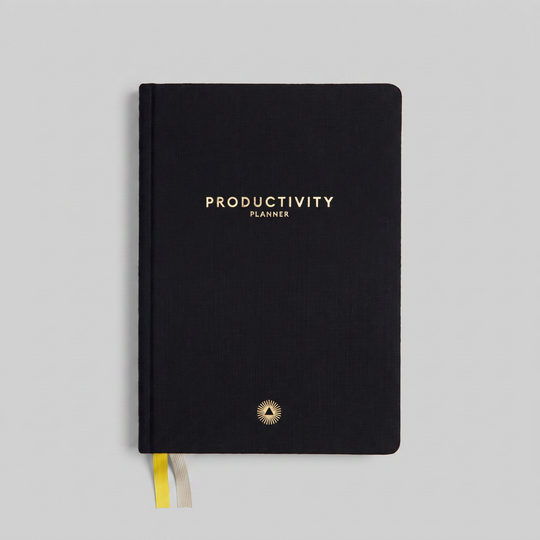 Productivity Black Planner