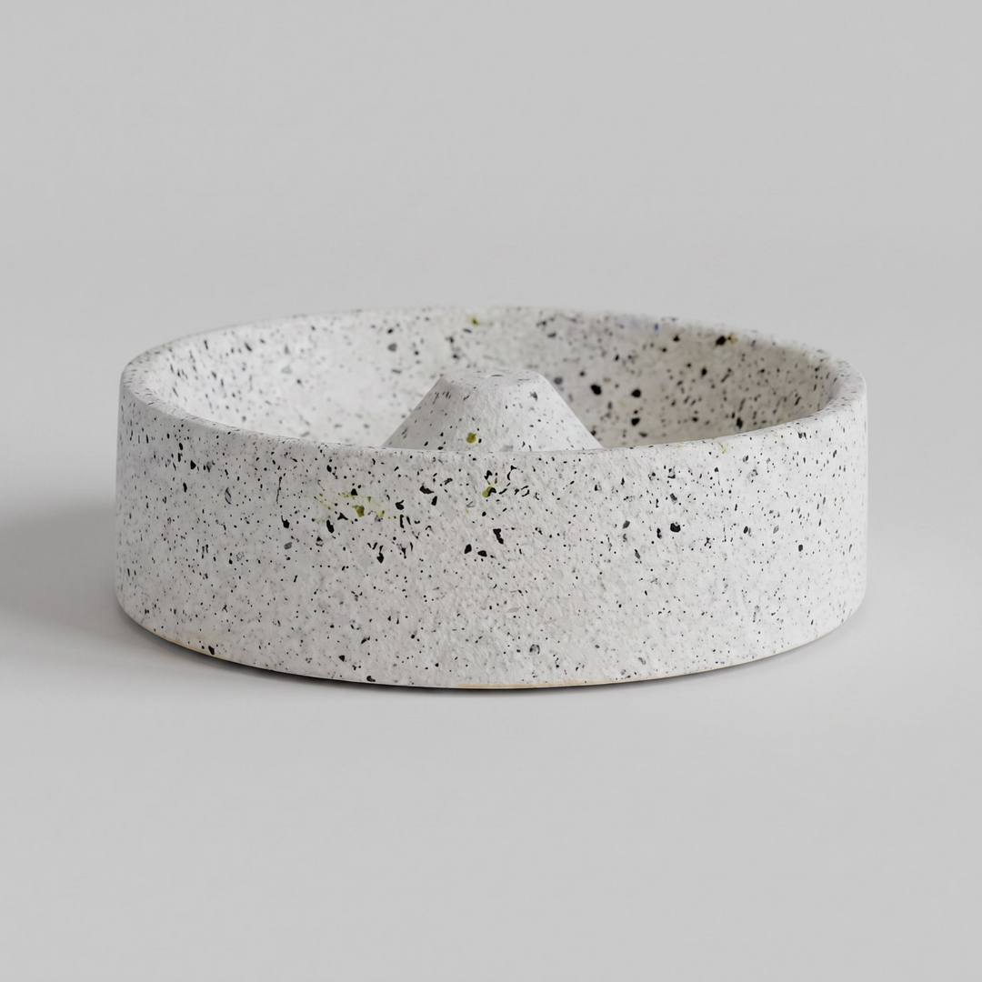 Incense Dish | White Terrazzo