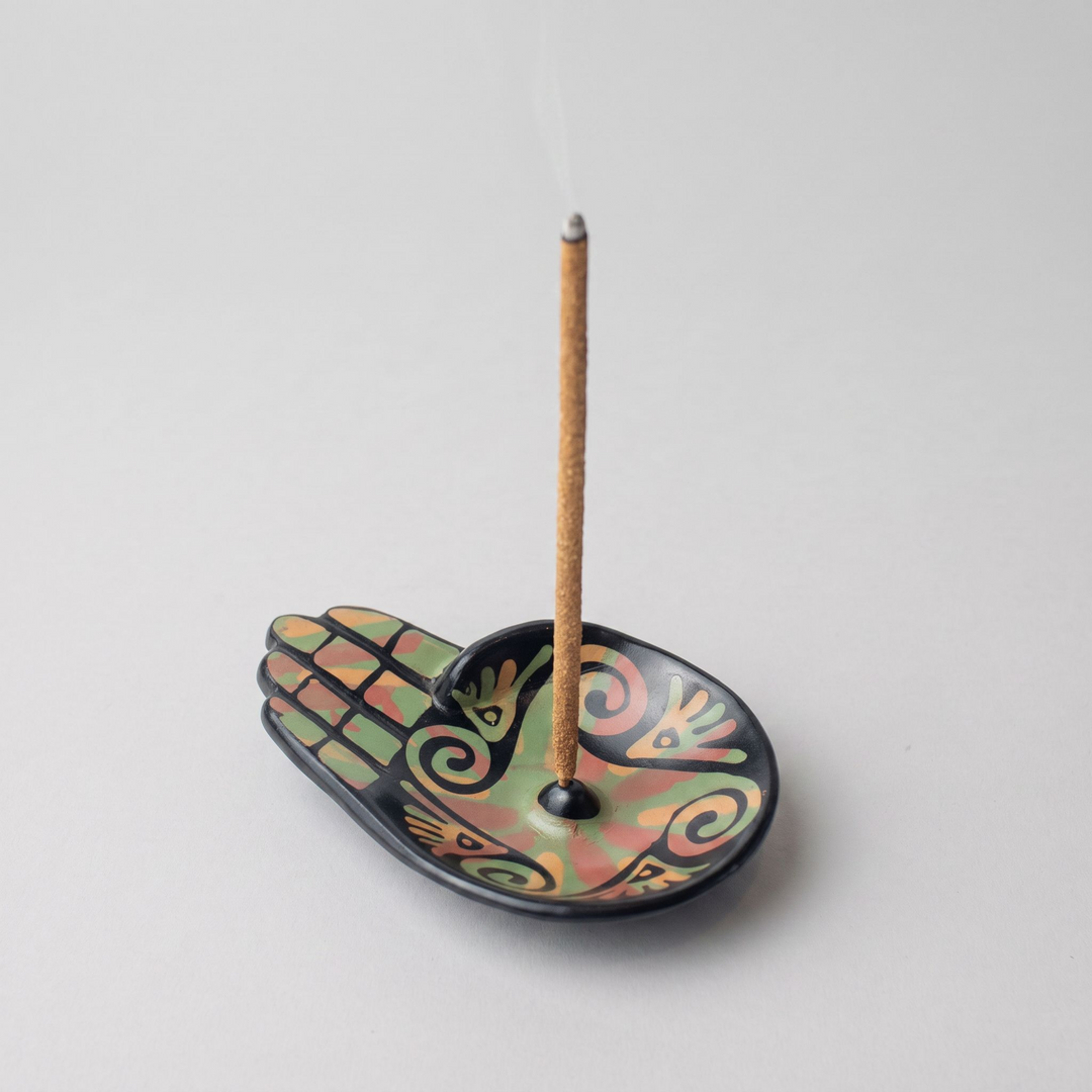 Hand Ceramic Incense Holder