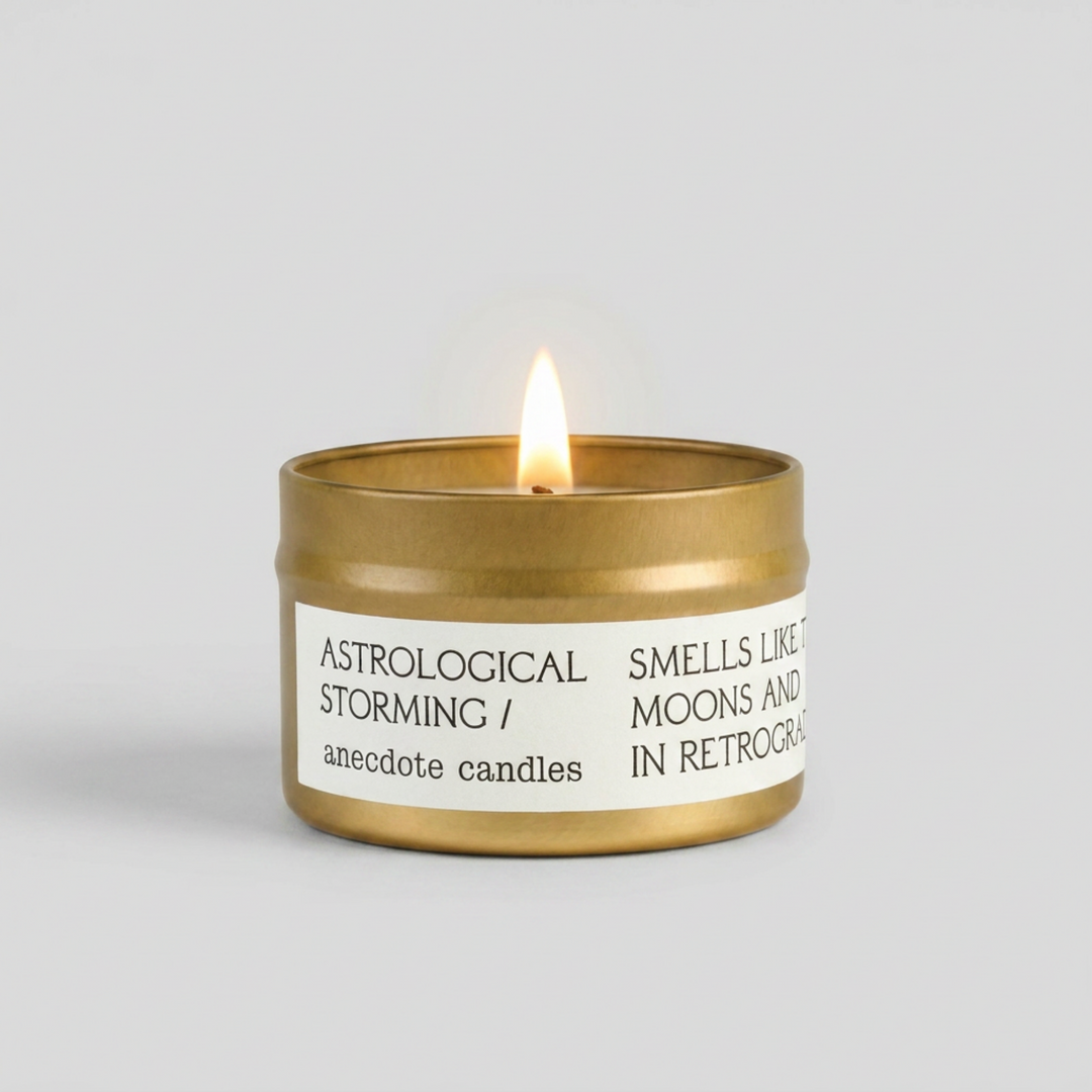 Astrological Storming Soy Candle