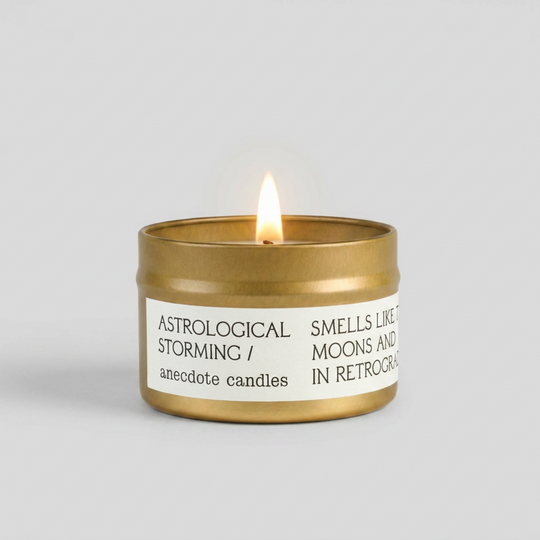 Astrological Storming Soy Candle