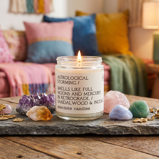 Astrological Storming Soy Candle