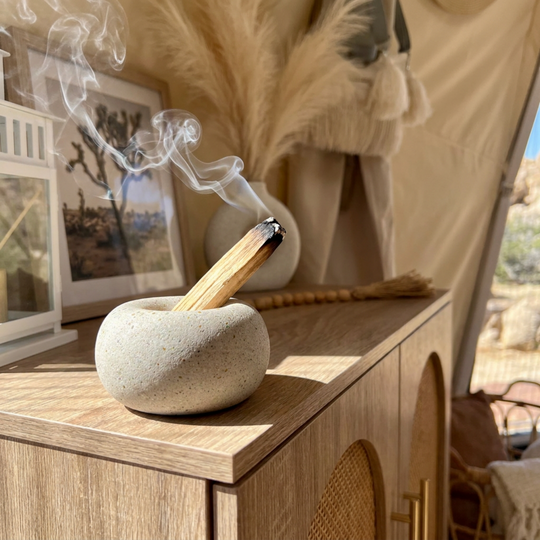 Palo Santo Holder | Natural Terrazzo