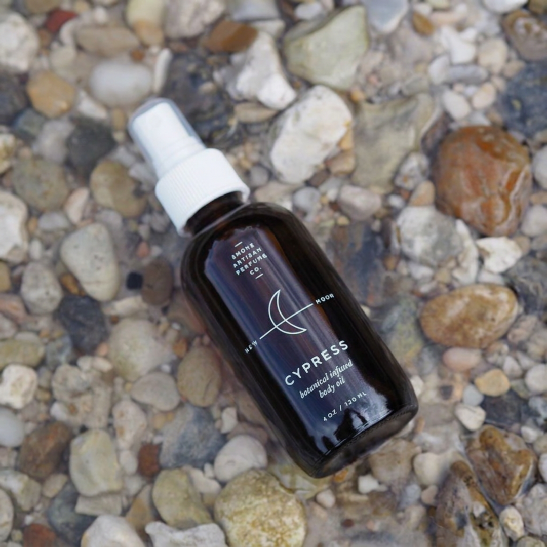 New Moon Cypress Body Oil