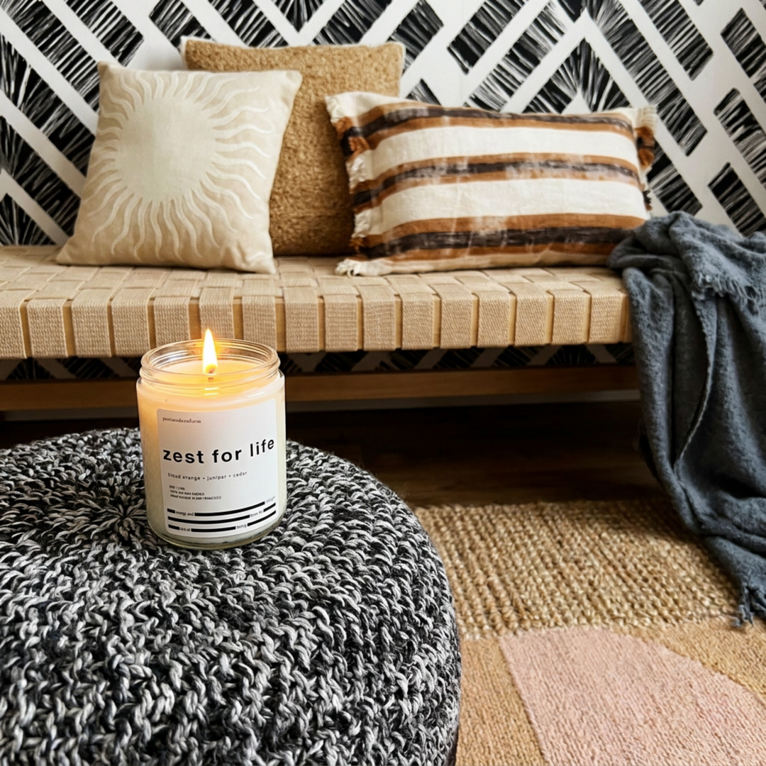 zest for life Candle