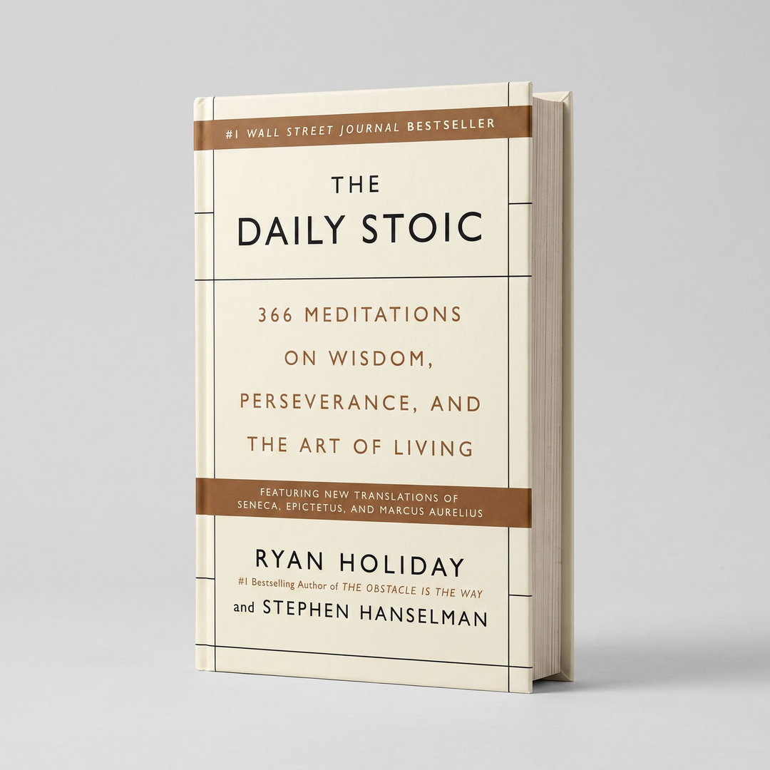 The Daily Stoic: 366 Meditations on Wisdom, Perseverance, and the Art of Living - Hardcover
