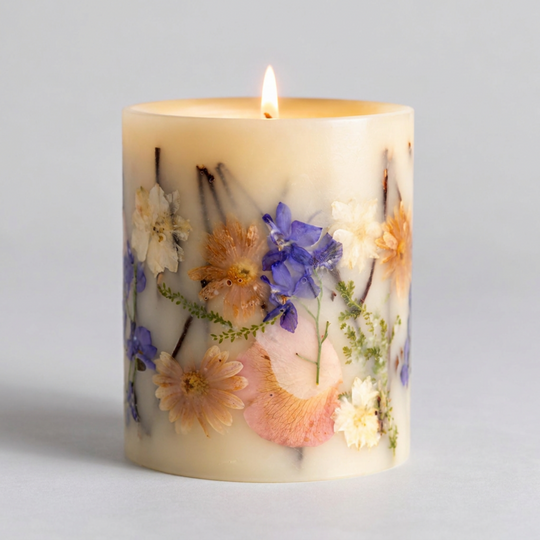 Accent Botanical Candle - Vanilla Rain