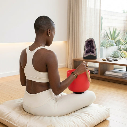 Vivid Harmony Red Root Chakra Singing Bowl