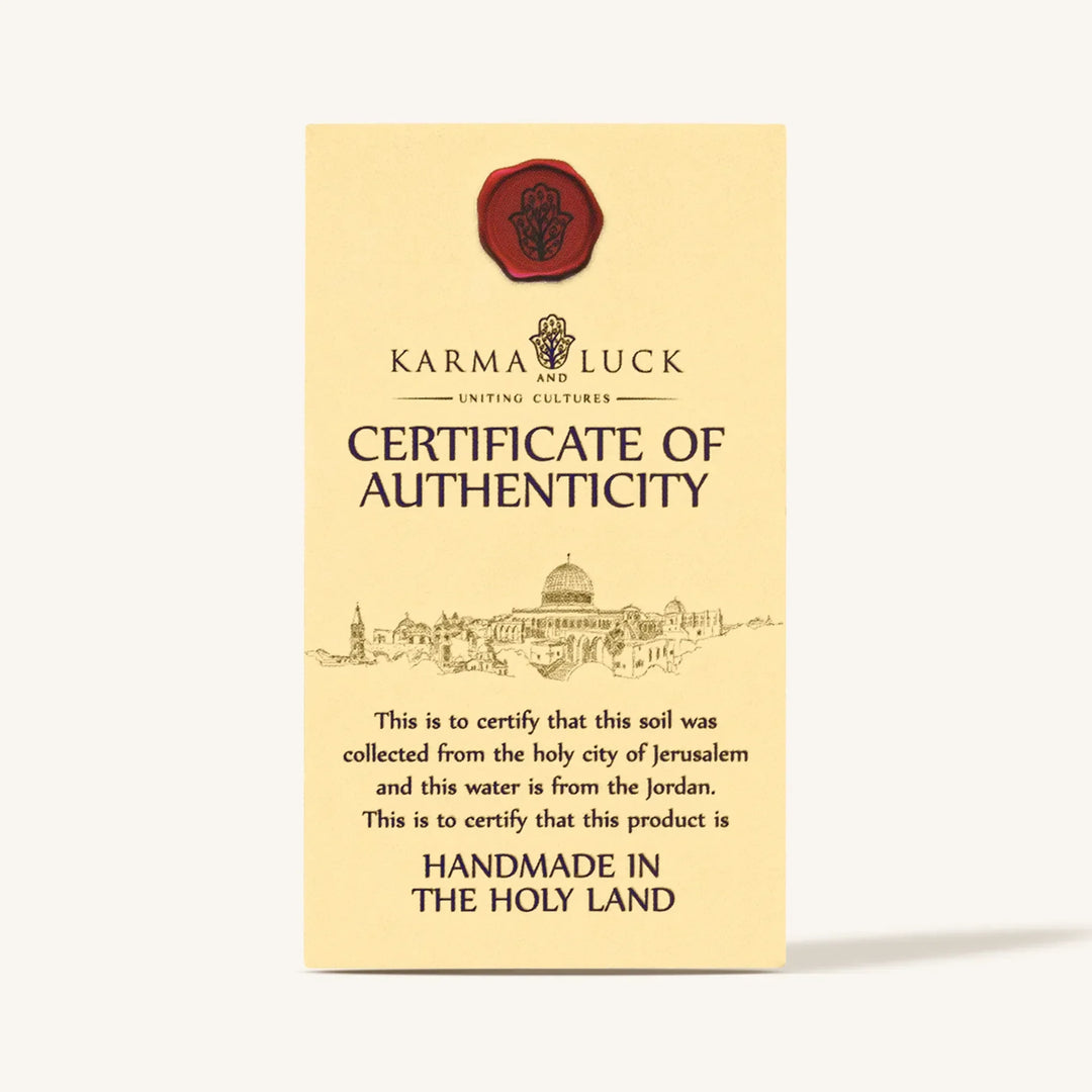 Serene Aura Evil Eye Gemstone Home Magnet