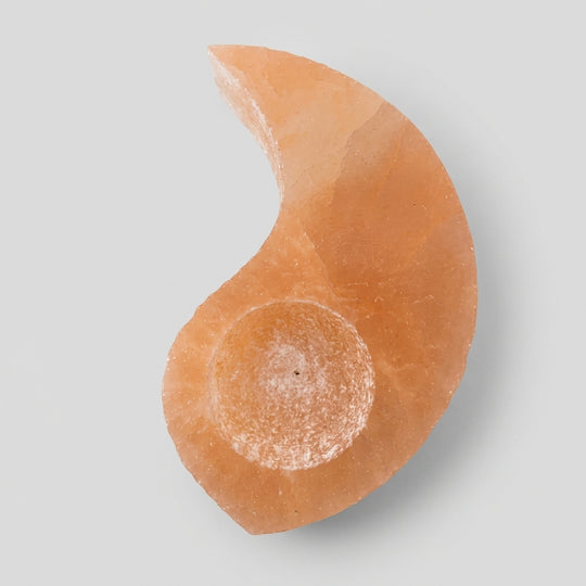 Selenite Yin Yang Candle Holders