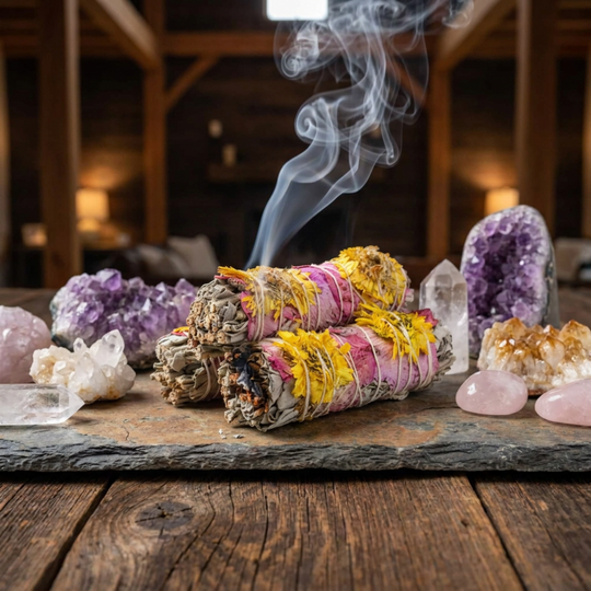 Amor Floral White Sage Smudge Stick