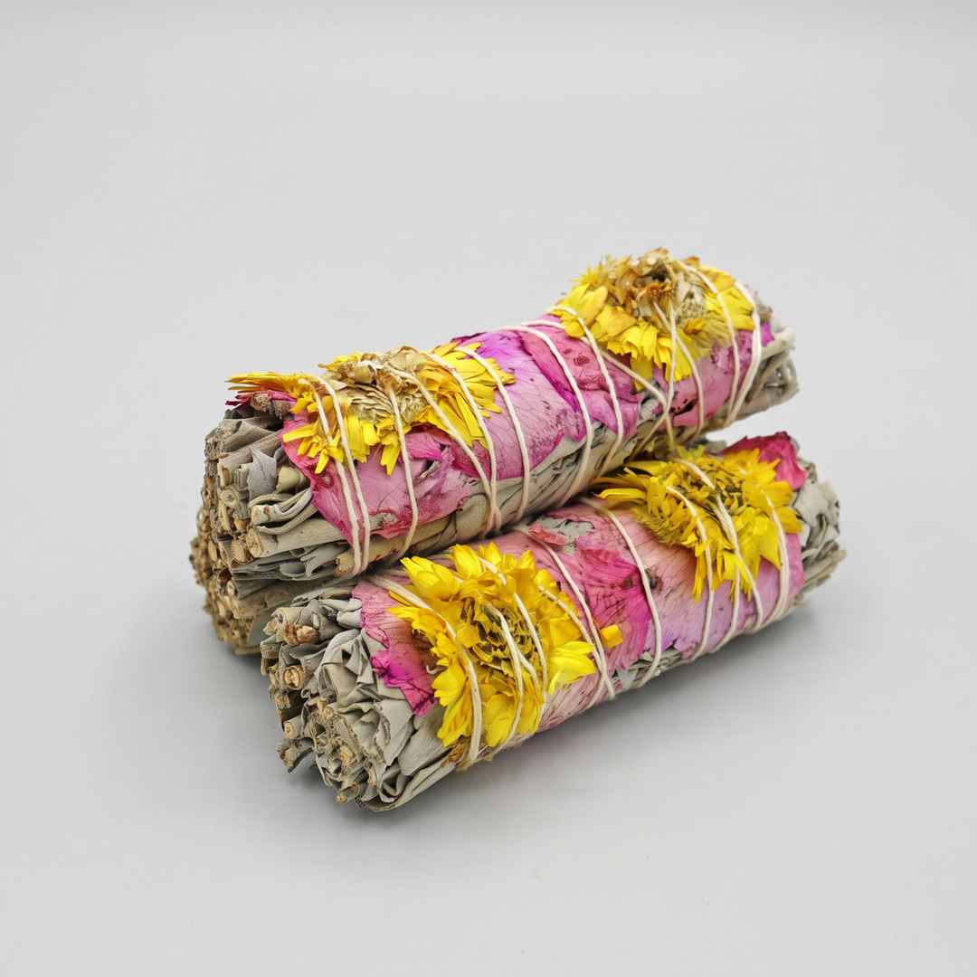 Amor Floral White Sage Smudge Stick