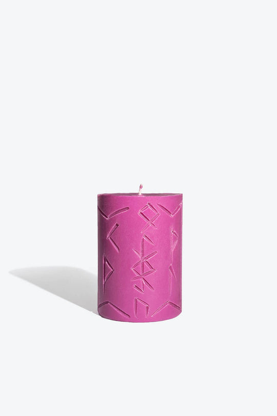 Mimir | Rune Pillar Candle | Norse Magic | Clarity
