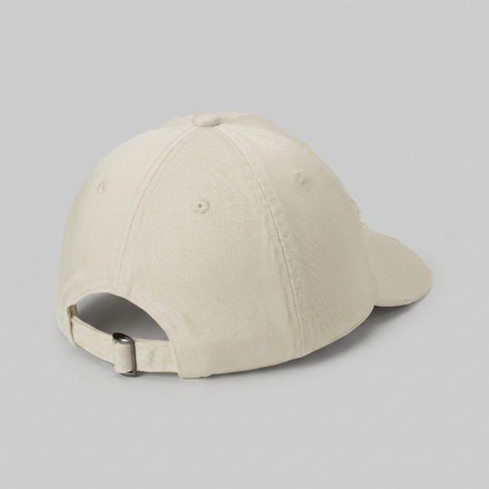 Sweat Badge Distressed Baseball Hat
